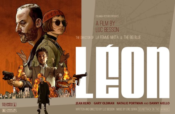 Леон афиша Постер