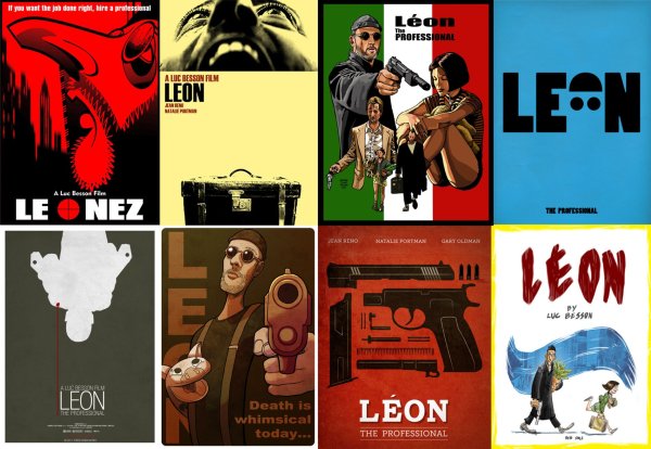 Леон киллер 1994 Постер