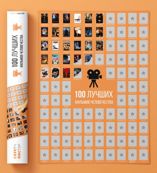 Скретч Постер