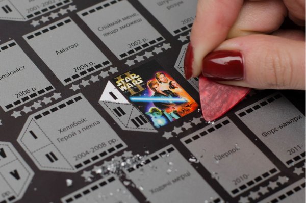 Скретч карта киномана