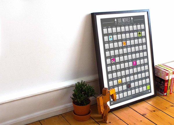 Плакат 100 фильмов