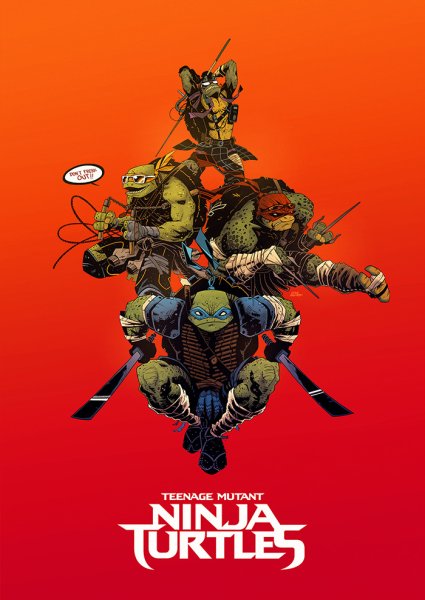 Teenage Mutant Ninja Turtles 1987 poster