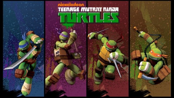 Черепашки ниндзя 2012 Постер