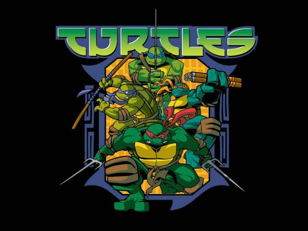 TMNT 2003 логотип