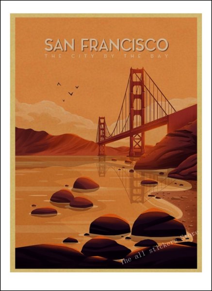 Сан Франциско плакат