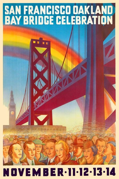 Сан Франциско Travel poster