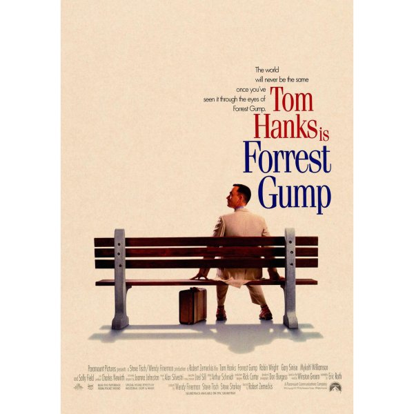 Форрест Гамп (1994) Постер