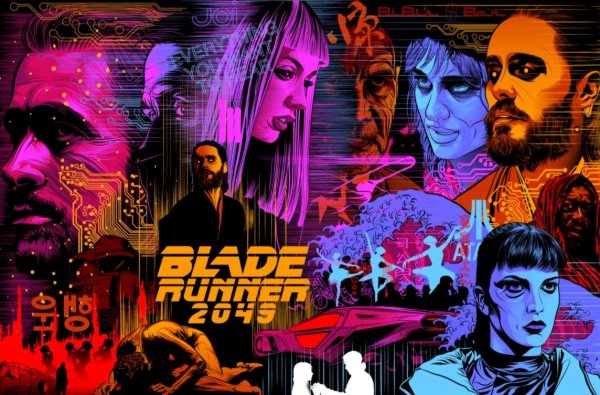 Бегущий по лезвию 2049 арт Постер