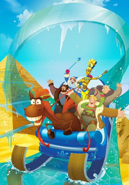 Три богатыря и принцесса Египта мультфильм