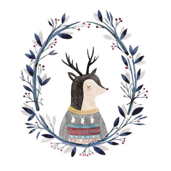 Иллюстрации в скандинавском стиле