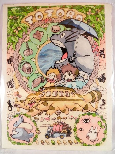 Плакаты аниме Хаяо Миядзаки