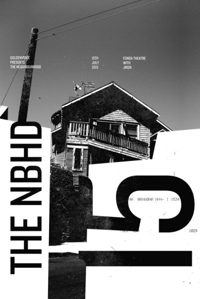Группа the neighbourhood плакат