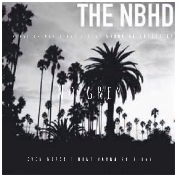 The neighbourhood обложка