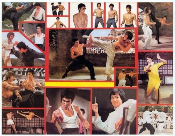 Великолепная стойка Брюса ли нд кач Постер