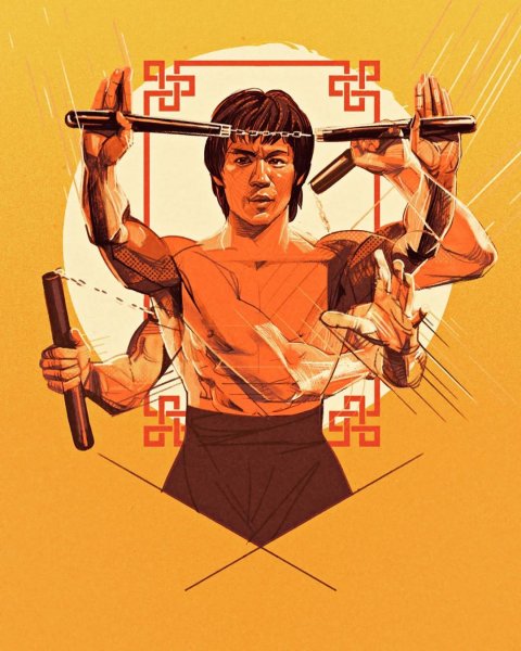 Инь Янь Брюса ли