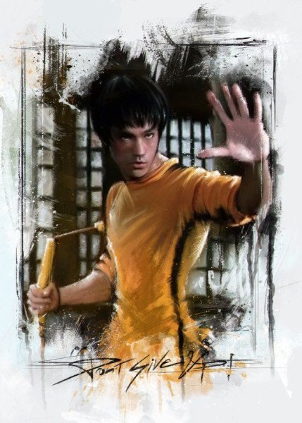 Плакат Брюс ли фильм