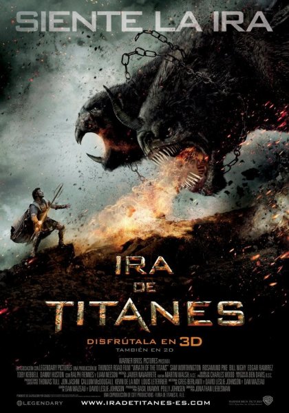 Wrath of the Titans 2012 Постер
