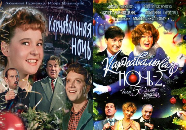 Карнавальная ночь (Эльдар Рязанов) (1956 Постер