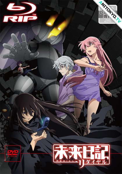 Дневник будущего аниме Постер