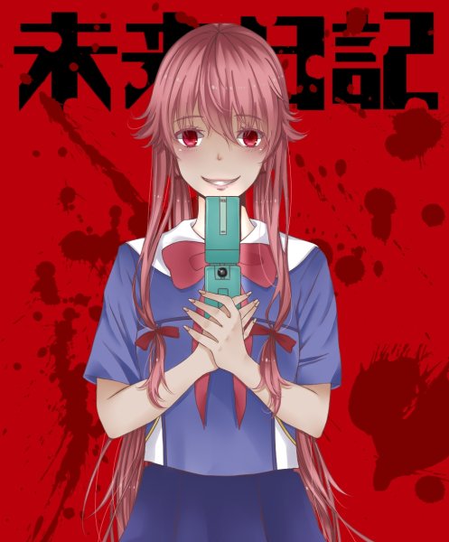 Дневник будущего аниме Постер