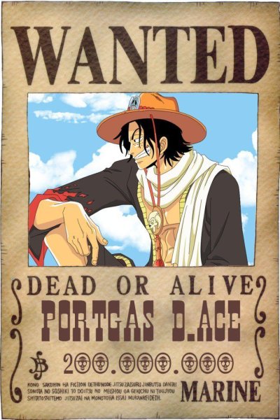 One piece wanted posters Санджи