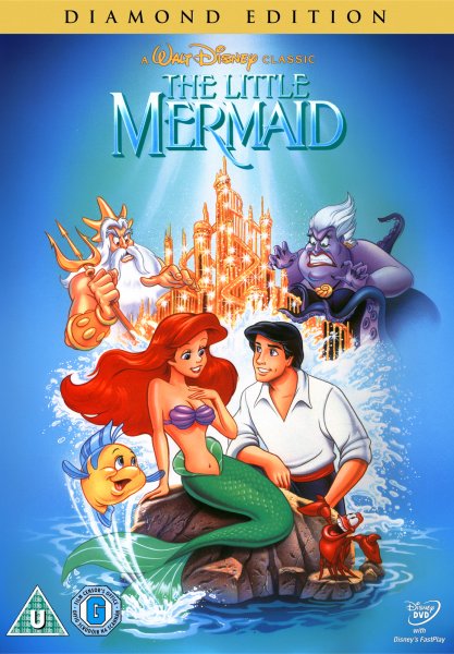 The little Mermaid (1989) Постер