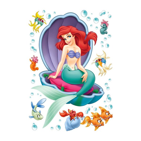 Русалочка надпись