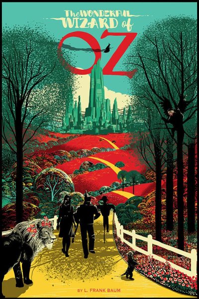 Оз Возвращение в изумрудный город Постер