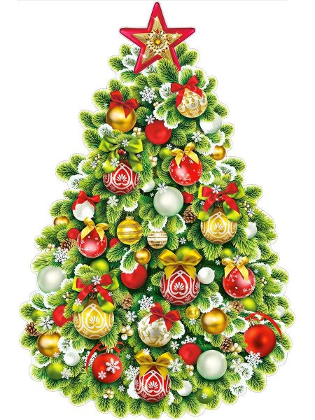 Елка плакат