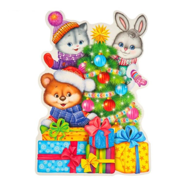 Новогодние постеры на стену