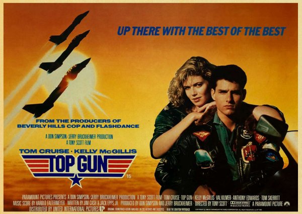 Top Gun 1986 poster