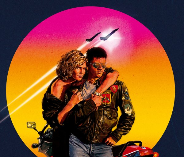 Топ Ган 1986 Постер