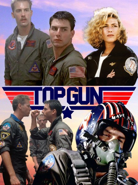 Top Gun 1986 Постер