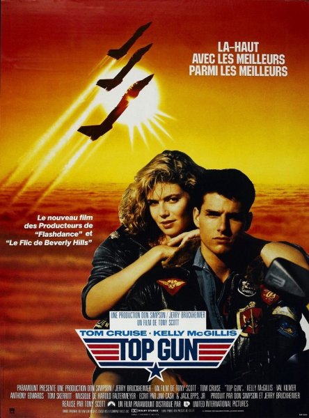 Top Gun 1986 Постер