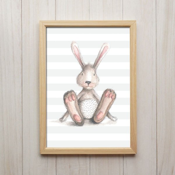 Заяц на стену