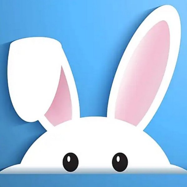 Зайка выглядывает