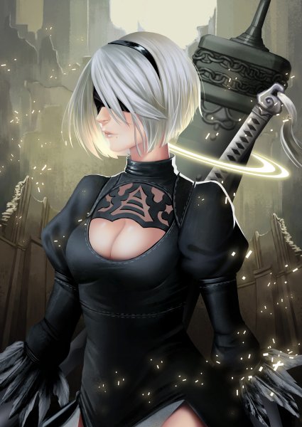 NIER Automata 2b Хендай