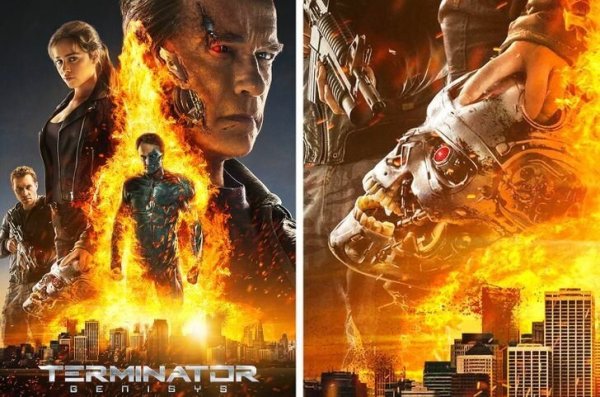 Терминатор Генезис Постер