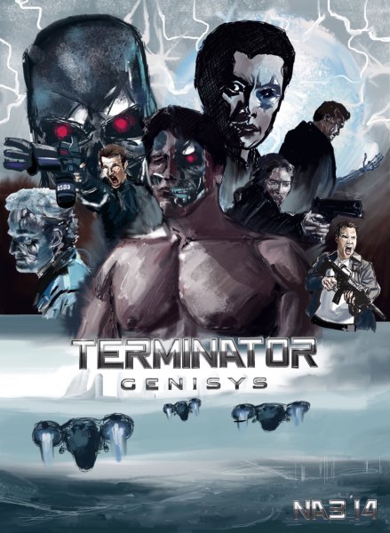 Терминатор 5 Генезис (2015) постеры