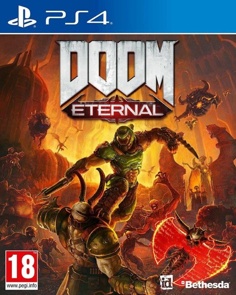 Doom Eternal обложка игры