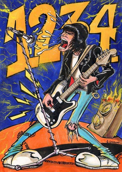 Старый музыкальный Постер