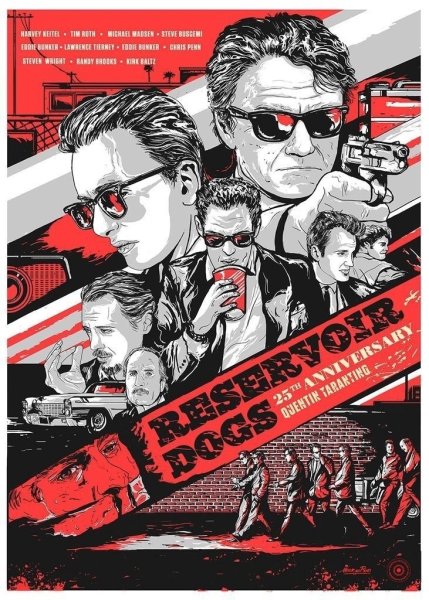 Бешеные псы фильм 1992 Постер