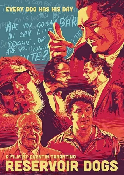 Бешеные псы фильм 1992 Постер