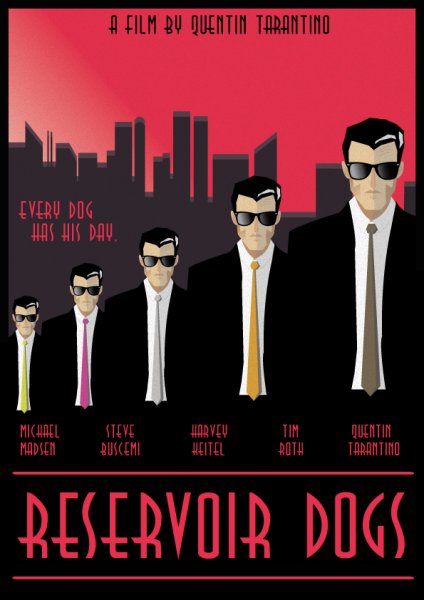 Бешеные псы фильм 1992 Постер