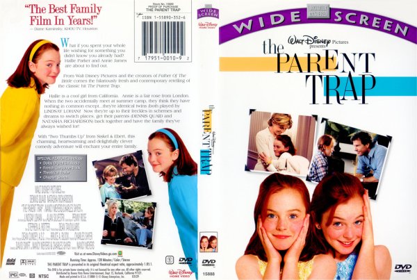 The parent Trap 1998 Cover