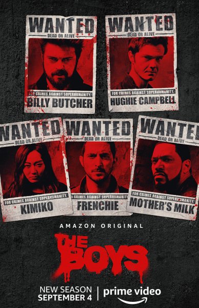 Сериал пацаны the boys Постер