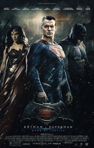 Batman v Superman Dawn of Justice Постер