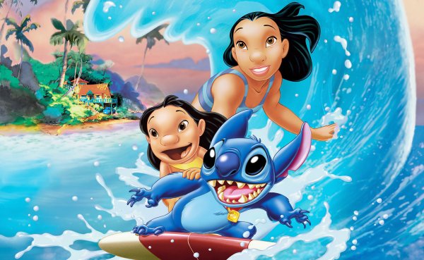 Лило и Стич мультфильм 2002