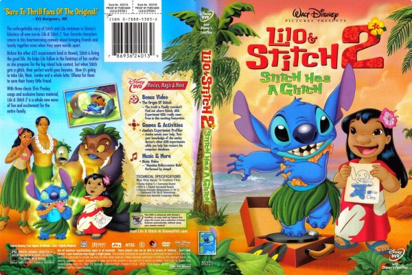 Disney Lilo and Stitch обложка