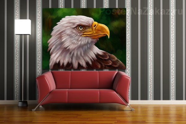 Орел в интерьере